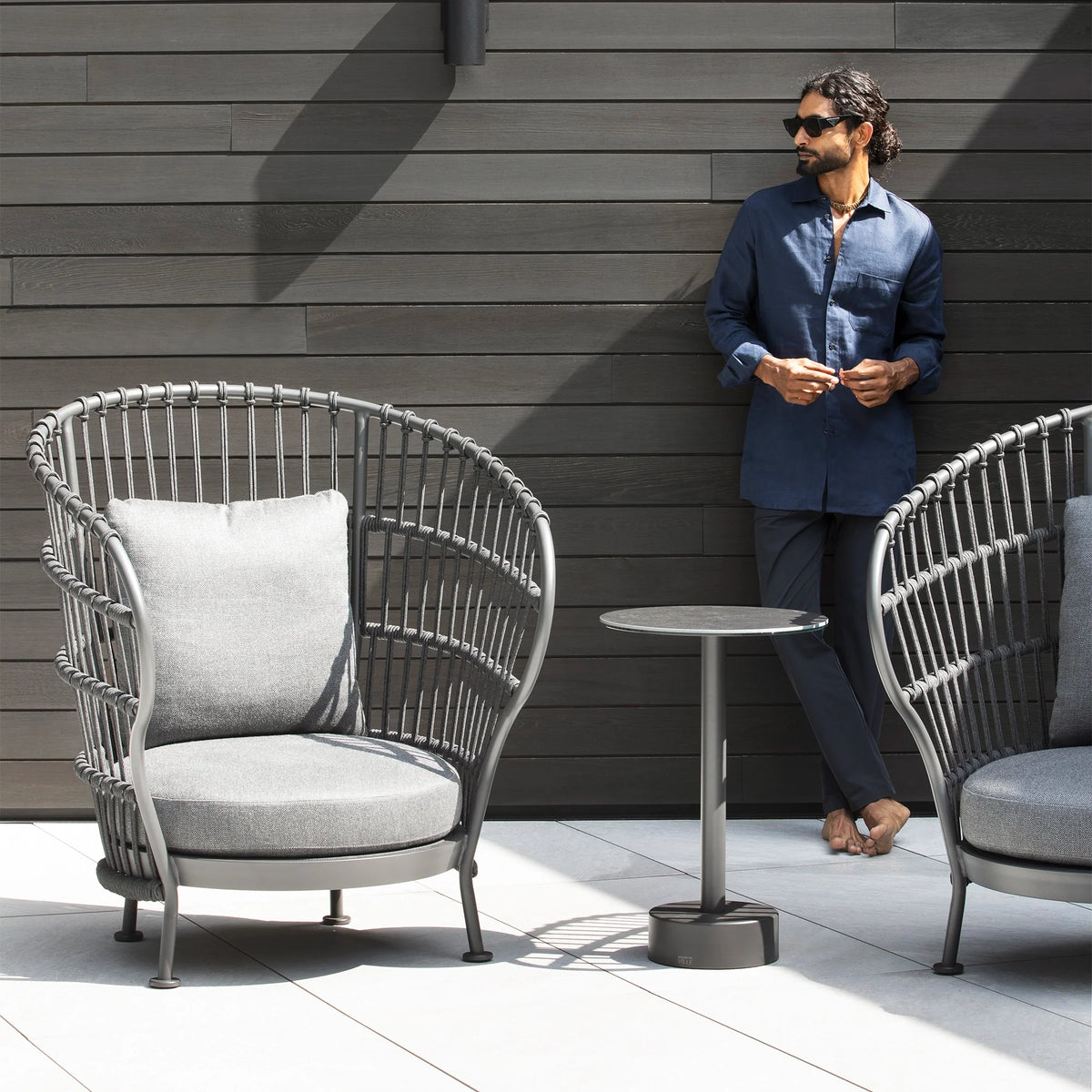 Pretzel - Outdoor Rope Lounge Chair