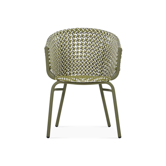 Limonade - Chaise extérieure en rotin