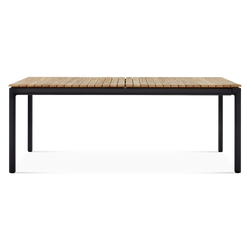 Drop - Table de salle à manger extérieure en teck par Cane-line