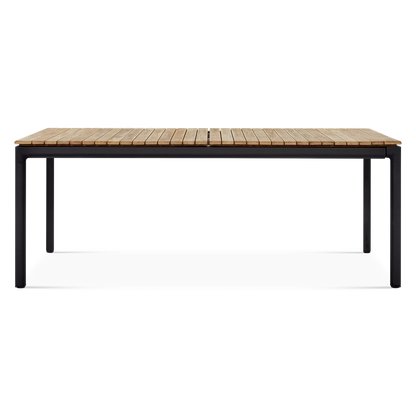 Drop - Table de salle à manger extérieure en teck par Cane-line