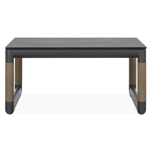 Bastingage - Table basse extérieure en stratifié haute pression par Les Jardins