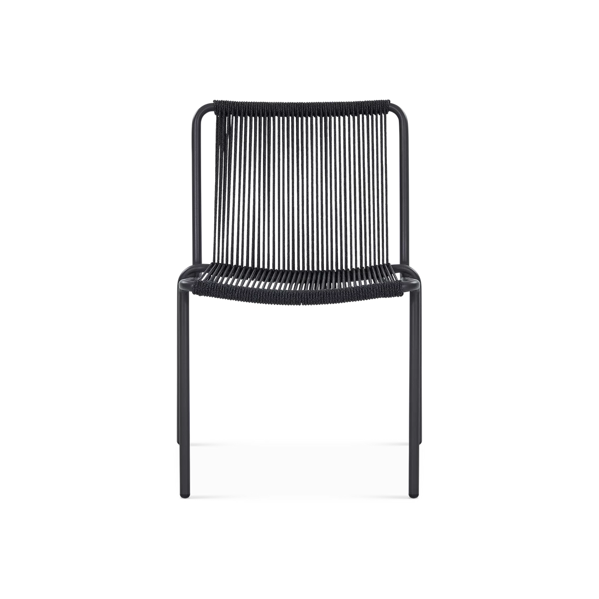 Highway - Chaise sans bras extérieure en aluminium