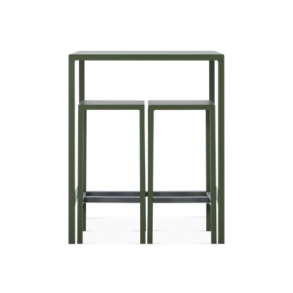 Seaside - Outdoor Galvanized iron Counter Height Table
