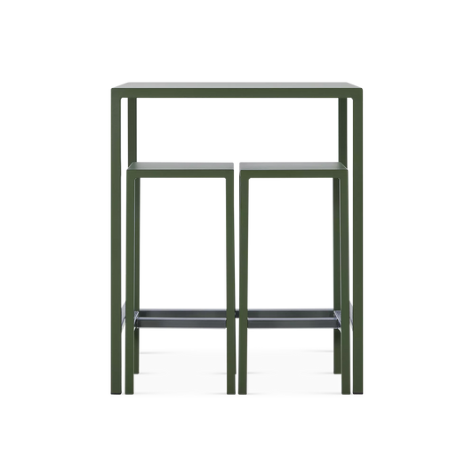 Seaside - Outdoor Galvanized iron Counter Height Table