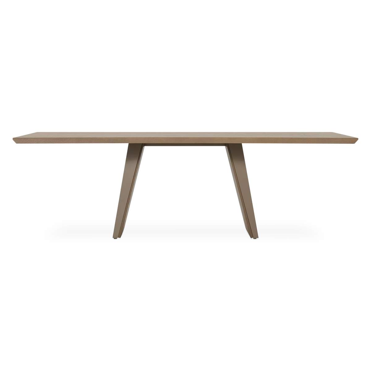 Timeless - Dining Table with Wooden Top by Trica