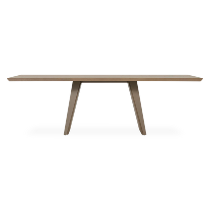 Timeless - Dining Table with Wooden Top by Trica