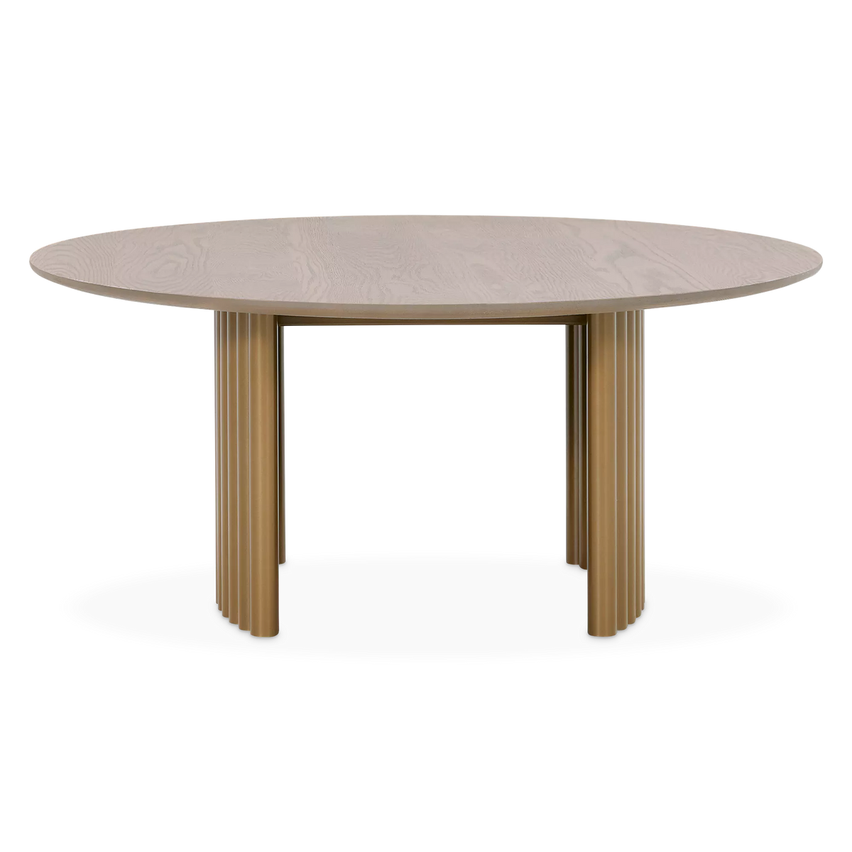 Cove - Table basse avec plateau rotatif en chêne par Trica