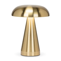Metallic Mushroom Table Lamp