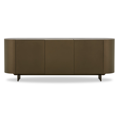 Raundo - Metal Sideboard with Ceramic Top