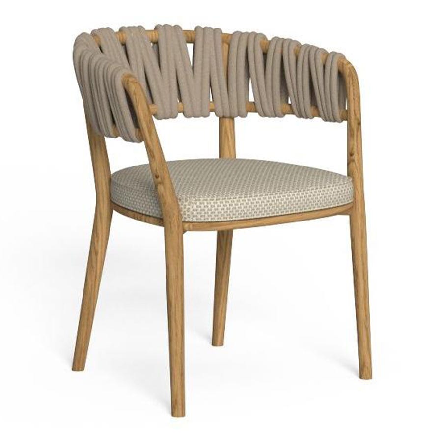 Venice - Chaise extérieure en teck par Talenti