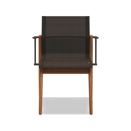 Sway - Chaise extérieure en teck par Gloster