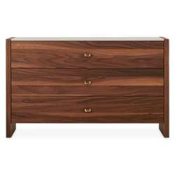 Lyvia - Walnut Wood Dresser by Mobican