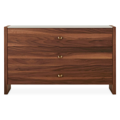 Lyvia - Walnut Wood Dresser by Mobican