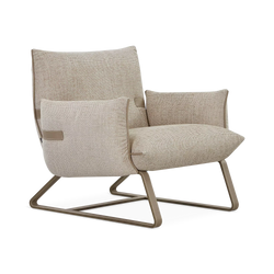 Fifty - Padded Armchair by Gamma