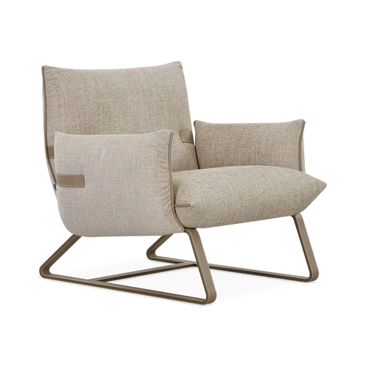 Fifty - Padded Armchair by Gamma