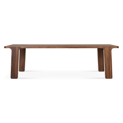 Macy - Walnut Wood Dining Table by Verbois