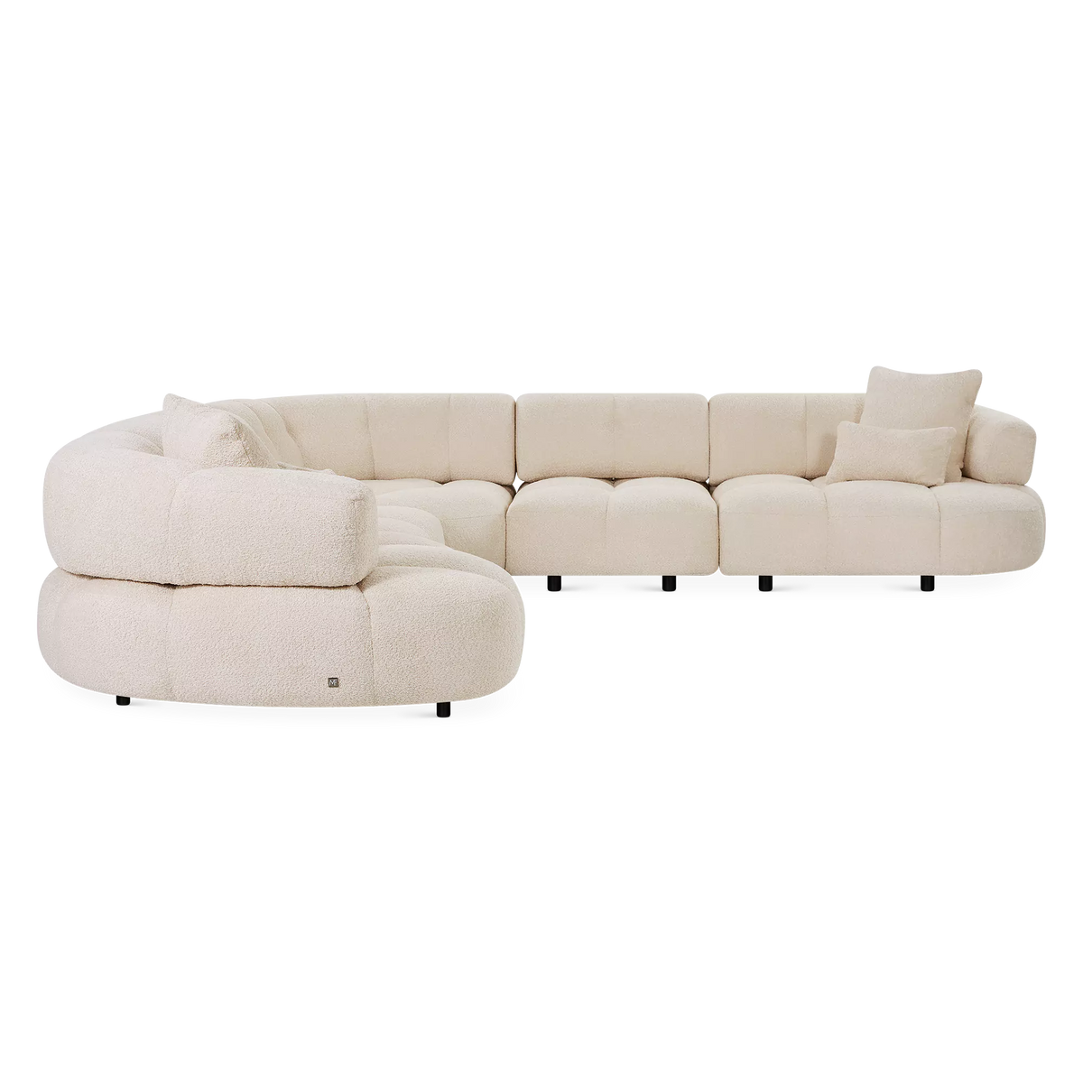 Iris - Modular Sofa with Adjustable Backrests by Miki Ferrari