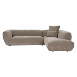 Tresor - Fabric-Upholstered Sectional Sofa by Miki Ferrari