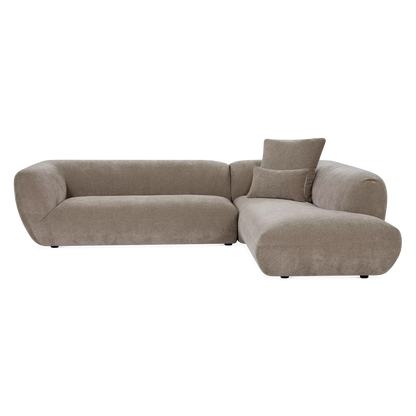 Tresor - Fabric-Upholstered Sectional Sofa by Miki Ferrari