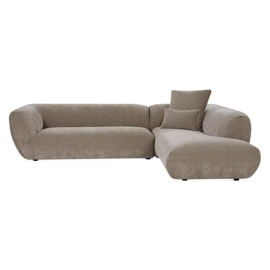 Tresor - Fabric-Upholstered Sectional Sofa by Miki Ferrari