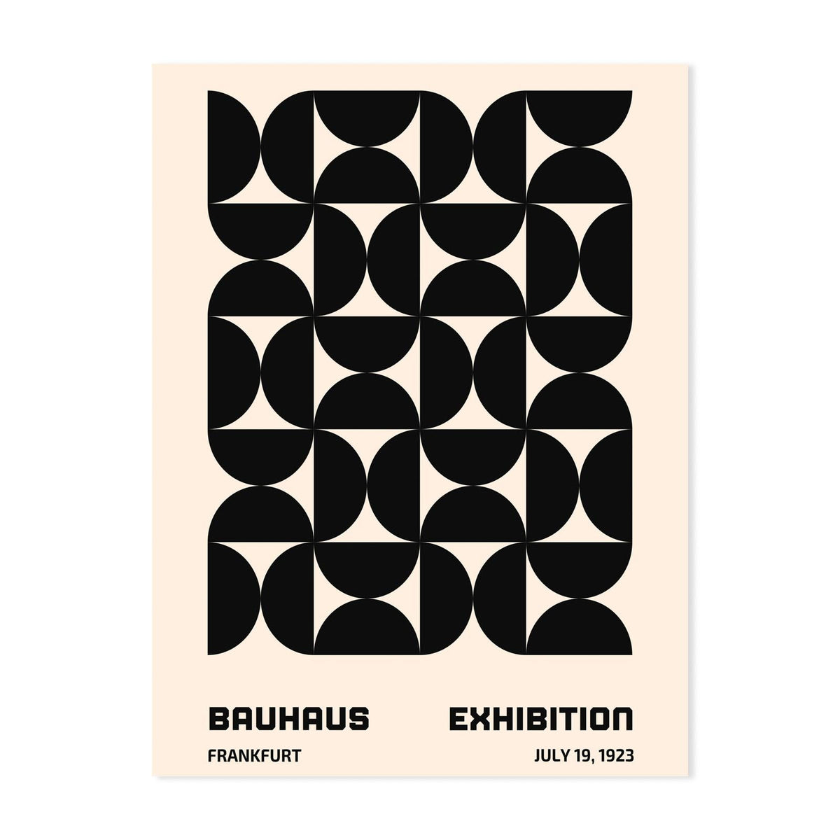 Bauhaus Geometric Print