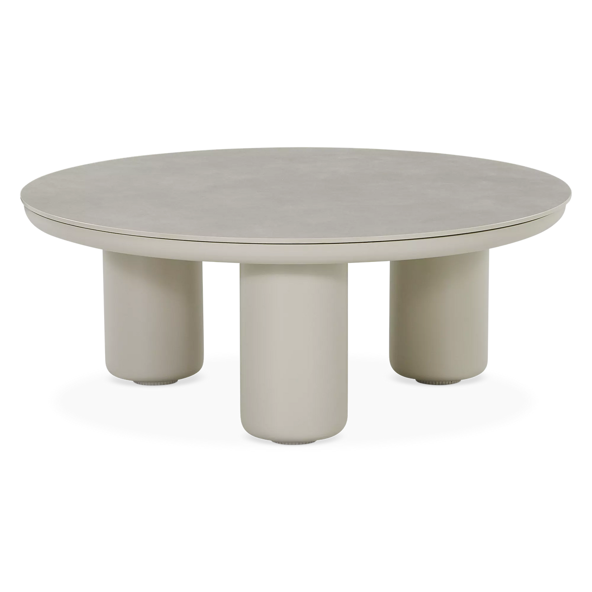 Stone Tripod - Outdoor Ceramic Coffee Table