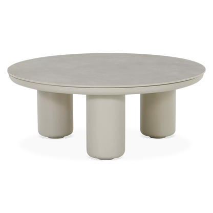 Stone Tripod - Outdoor Ceramic Coffee Table