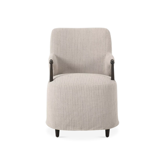 Brently - Chaise de salle à manger en tissu par Four Hands
