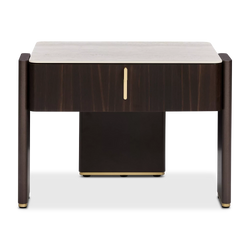 Julian - Table de chevet en bois par Cattelan Italia