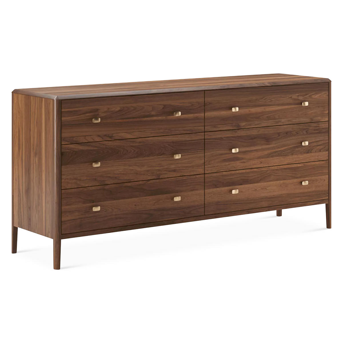 Luna - Commode en bois de noyer fumé par Mobican