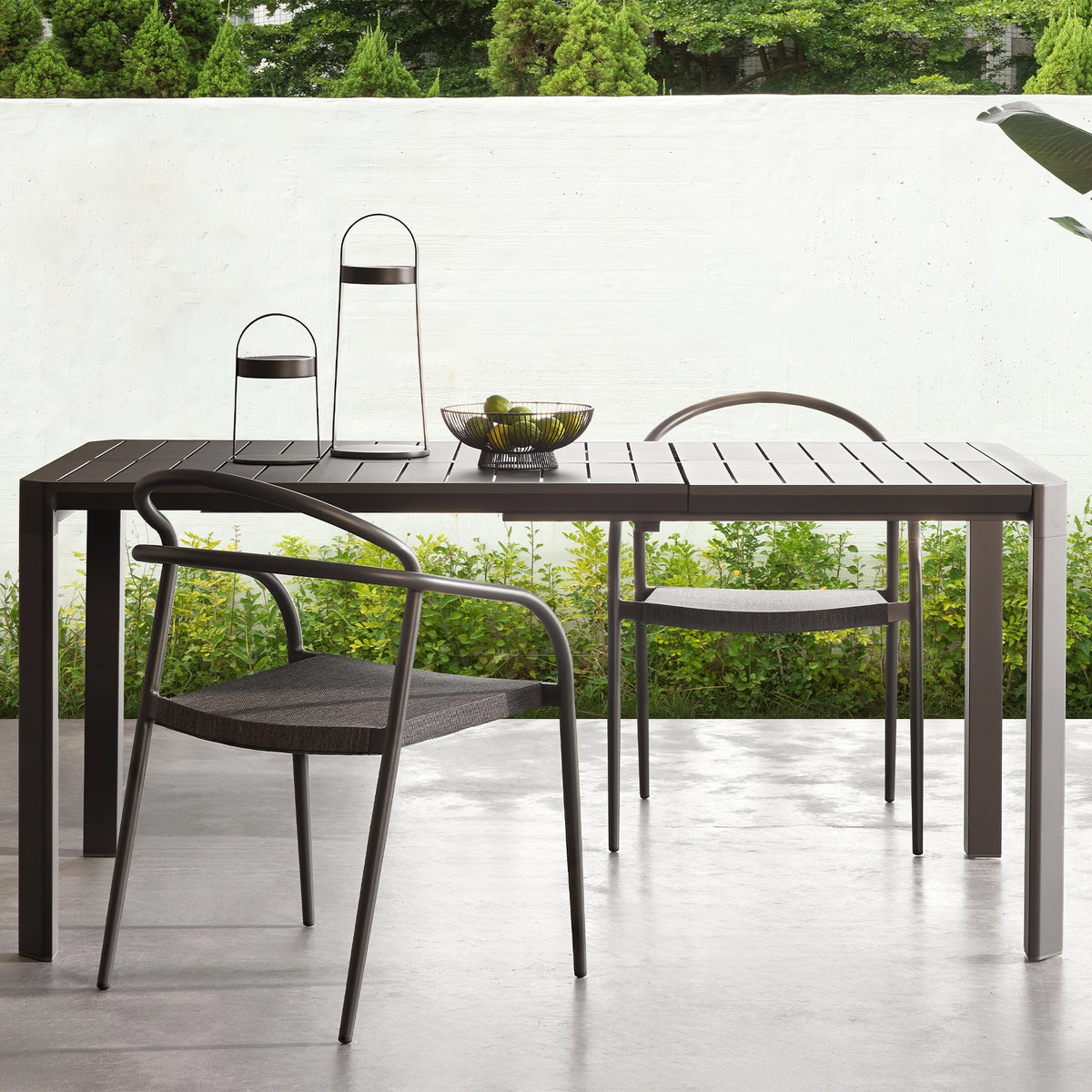 Link - Outdoor Aluminium Extendable Table
