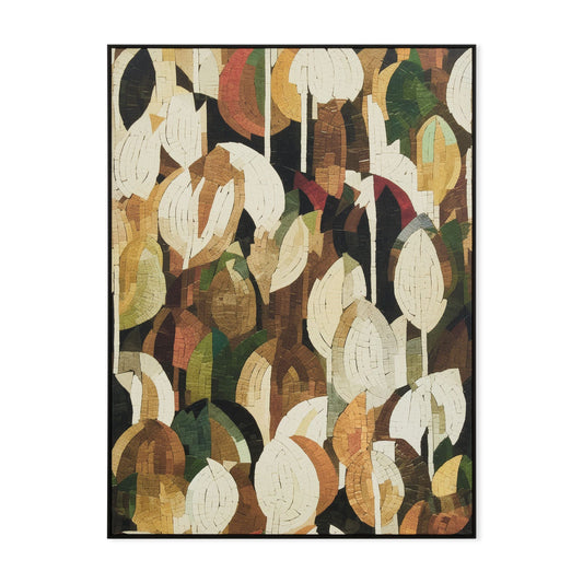 Leafs mosaic artwork