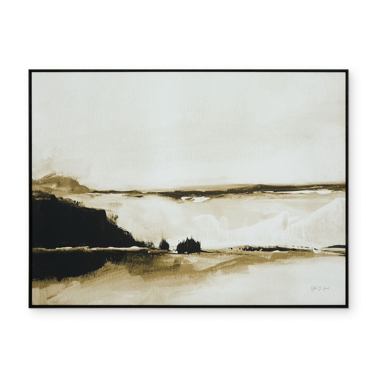 Tableau Vintage Landscape Mountainside