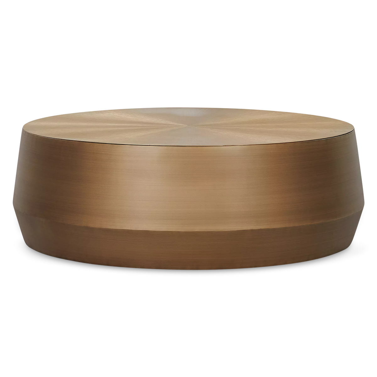 Creed - Table basse en métal doré