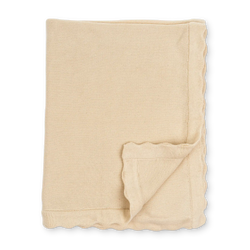 Coquillage - couverture en coton ultra douce pour bébé