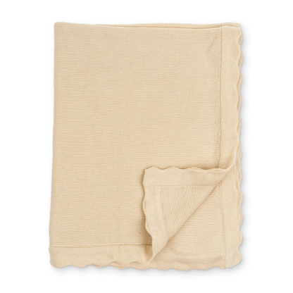 Coquillage - couverture en coton ultra douce pour bébé