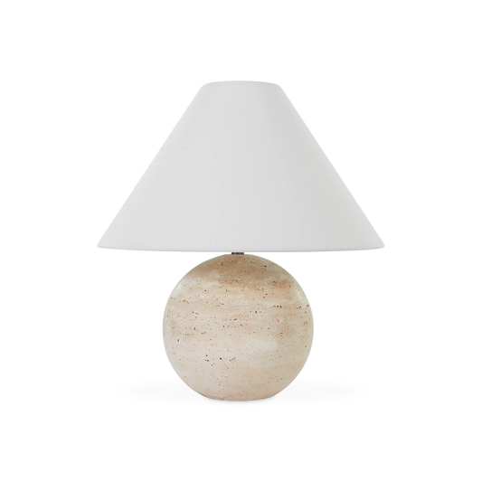 Assen - Lampe en travertin