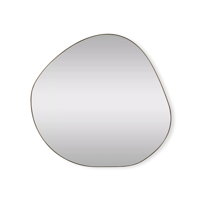 Peony - Irregular Round Mirror