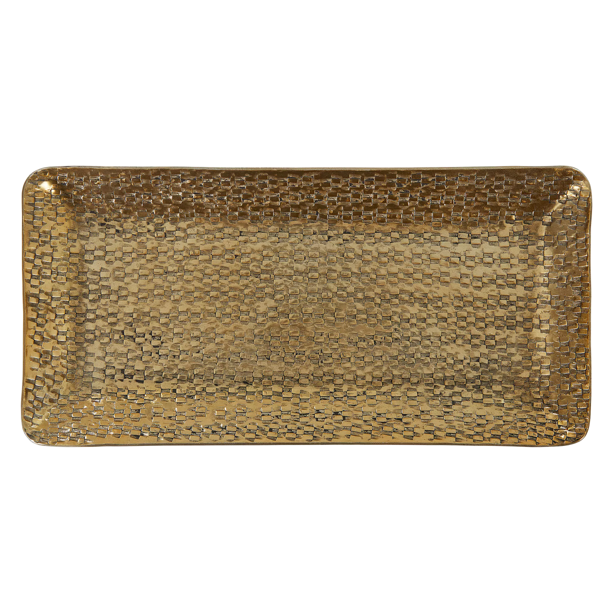 Marrakech - Hammered Aluminium Tray