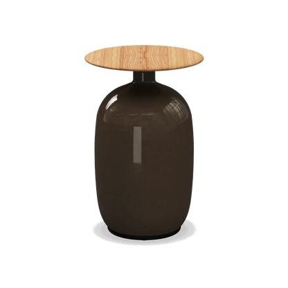 Blow - Table basse extérieure en céramique par Gloster