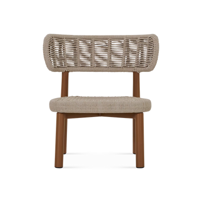 Lady - Fauteuil extérieur en corde