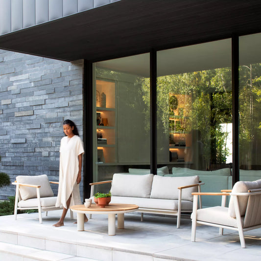 July - Outdoor Aluminium 2-Seater Sofa