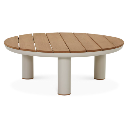 July - Table basse extérieure en teck