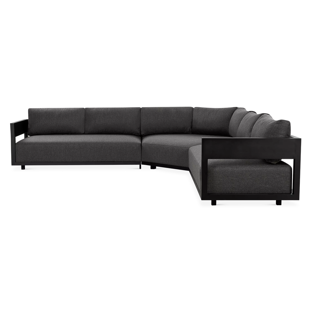 Cargo - Canapé sectionnel extérieur en aluminium