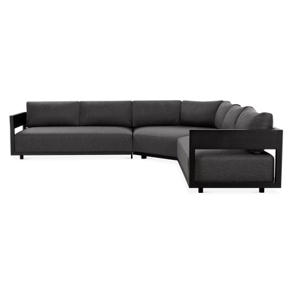 Cargo - Canapé sectionnel extérieur en aluminium