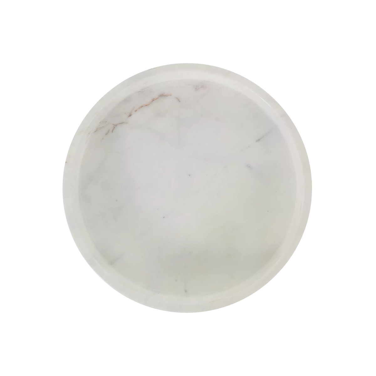 Teledu - Plateau rond en marbre