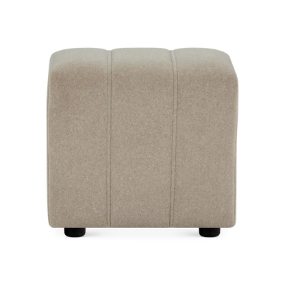 Hush - Fabric-Upholstered Pouf