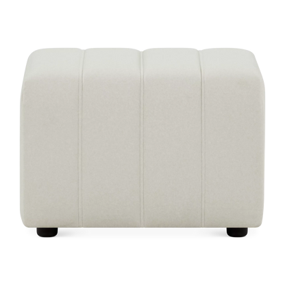 Hush - Fabric-Upholstered Pouf