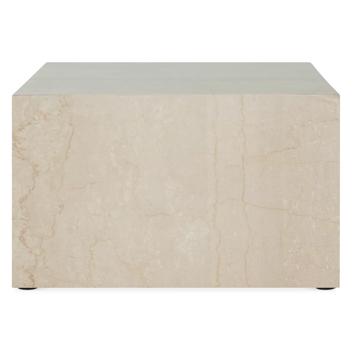 Kub - Modern Travertine-Effect Coffee Table