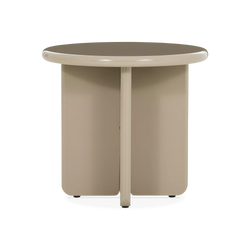 Pera - Modern Side Table in Green or Grey Lacquer